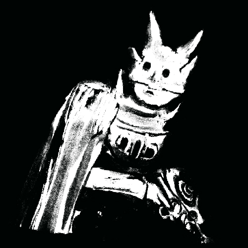 The Heresiarch in ritual cloak.